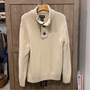 Eddie Bauer Sweater Wool Alpaca Blend Men’s size Large